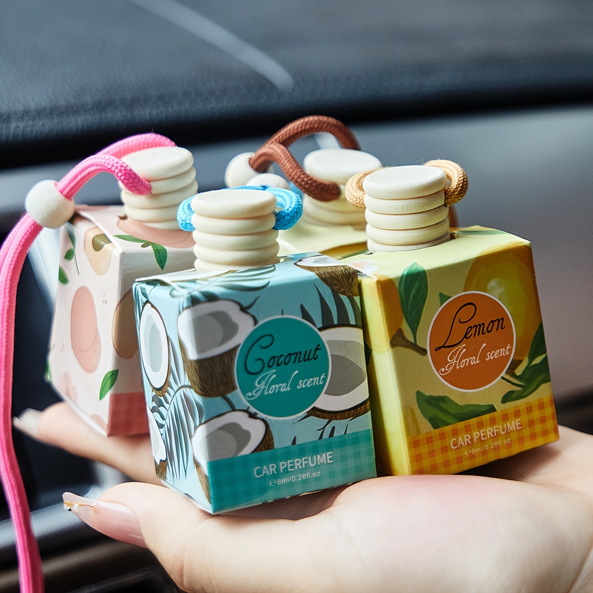 Home Fragrance Best - Ambientador para coche, fragancia duradera, adecuado